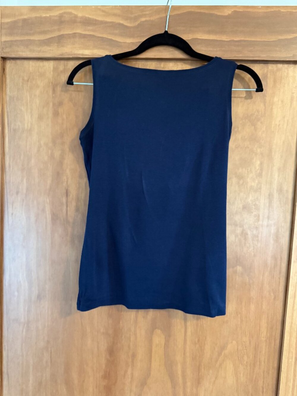 Talbots 100% Cotton Tank Navy Size S